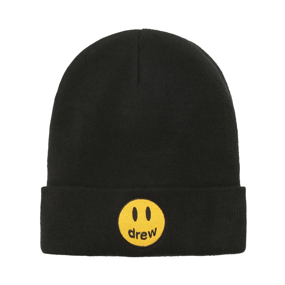 Drew House Mascot Rib Beanie - Black